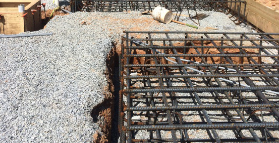 New Foundation Installation